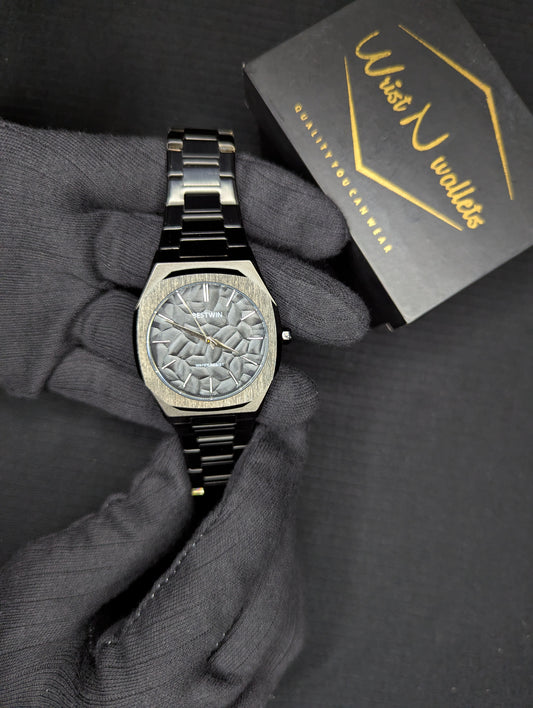 BLACK ARABIC AURA WATCH