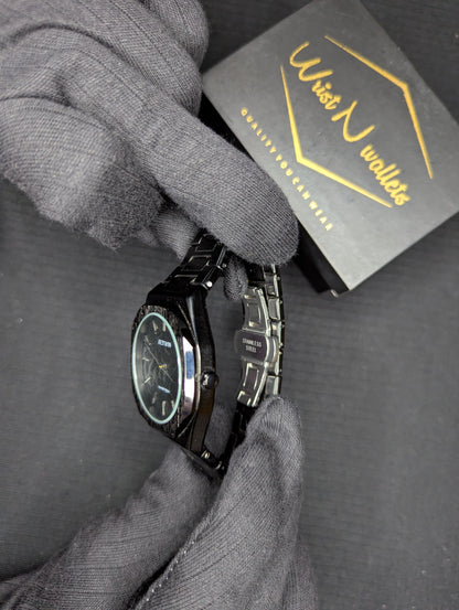 BLACK ARABIC AURA WATCH